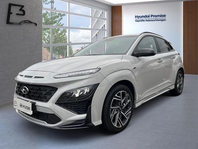Cyber grey / met Gebraucht 2022 Hyundai Kona N Line SUV | 22.990 € (Fairer Preis)