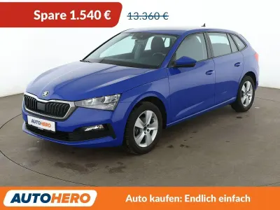 Gebraucht Skoda Scala Cool Plus 95 PS (69 kW) 2020 Blau Kleinwagen