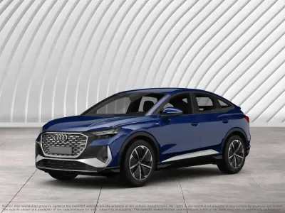 Gebraucht Audi Q4 Sportback e-tron 150 kW (204 PS) 2023 Navarrablau metallic SUV