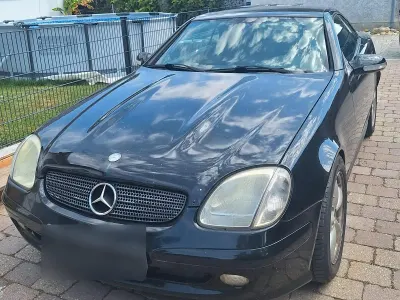 Gebraucht Mercedes SLK200 163 PS (119 kW) 2001 Schwarz Cabrio