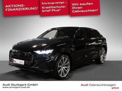 Second-hand Audi Q8 S-Line 286 CP (210 kW) 2023 Negru SUV