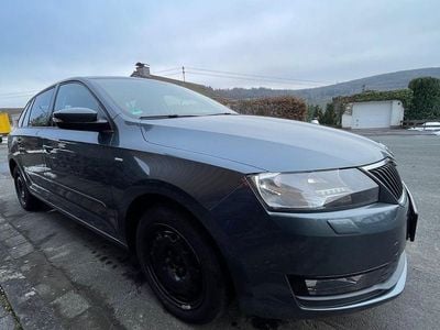 Gebraucht Skoda Rapid Clever 110 PS (80 kW) 2018 Grau Kleinwagen