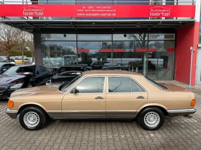 Gebraucht Mercedes 380 SE 204 PS (150 kW) 1981 Gold Limousine