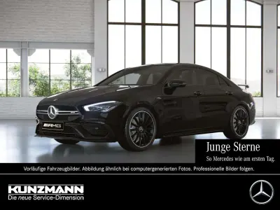 Gebraucht Mercedes CLA35 AMG AMG 306 PS (225 kW) 2021 Kosmosschwarz metallic Coupé