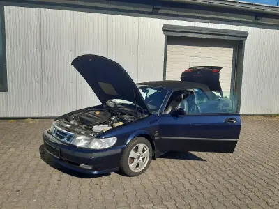 Gebraucht Saab 9-3 Cabriolet 150 PS (110 kW) 2002 Blau Cabrio
