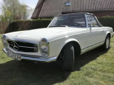 Gebraucht Mercedes SL280 170 PS (125 kW) 1968 Weiß Cabrio