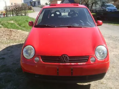 Brugt VW Lupo 50 HK (36 kW) 2004 Rød Hatchback