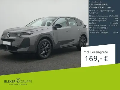 Neu Citroën C5 Aircross 145 PS (106 kW) 2026 Grau SUV