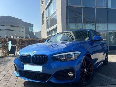 Usata BMW 118 Sport Line 136 CV (100 kW) 2018 Blu Utilitaria