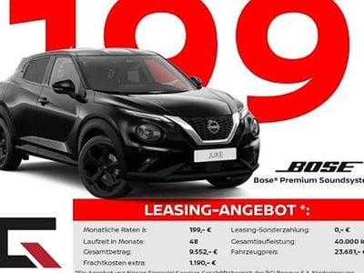 Neu Nissan Juke 360º 114 PS (83 kW) 2025 Schwarz SUV
