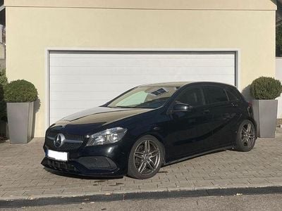 Gebraucht Mercedes A180 AMG line 122 PS (89 kW) 2016 Schwarz Limousine