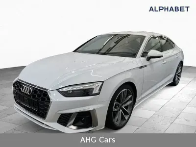 Gebraucht Audi A5 Sportback S-Line 163 PS (119 kW) 2022 Weiß Kleinwagen