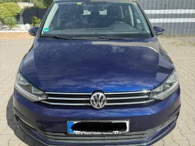 Gebraucht VW Touran Sound 150 PS (110 kW) 2018 Blau Van / Kleinbus