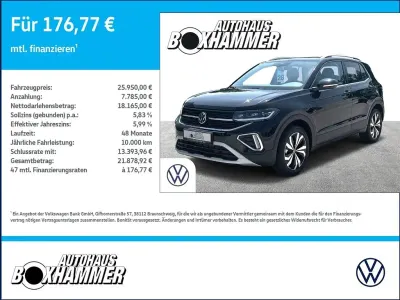 Brugt VW T-Cross Style 116 HK (85 kW) 2024 Sort SUV