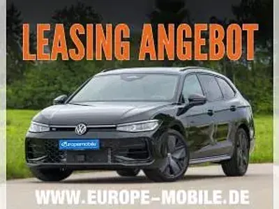 Neu VW Passat R-line 193 PS (141 kW) 2025 Schwarz (grenadillschwarz metallic) Kombi
