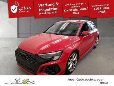 Gebraucht Audi RS3 Sportback Ambiente 400 PS (294 kW) 2023 Tangorot metallic Kleinwagen