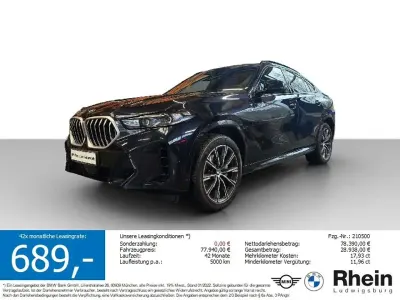 Gebraucht BMW X6 M Sport 286 PS (210 kW) 2025 M carbonschwarz metallic SUV