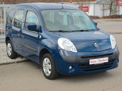 Gebraucht Renault Kangoo Happy Family 87 PS (63 kW) 2010 Blau Van / Kleinbus