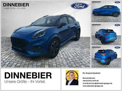 Gebraucht Ford Puma ST-Line X 155 PS (114 kW) 2024 Dynamic blau met SUV