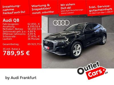 Second-hand Audi Q8 Sport 231 CP (169 kW) 2023 Negru SUV