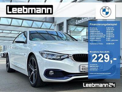 Usata BMW 430 Gran Coupé Sport Line 252 CV (185 kW) 2018 Bianco Coupé