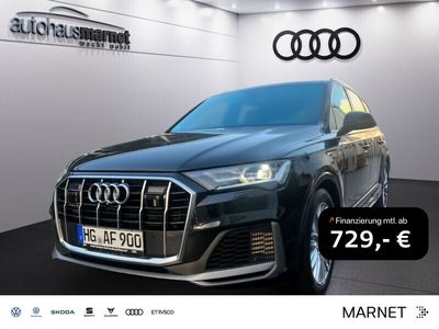 gebraucht Audi Q7 S line 55 TFSI quattro tiptronic Panorama-Glasdach Anhängevorrichtung