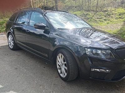 Gebraucht Skoda Octavia RS 184 PS (135 kW) 2016 Schwarz Kleinwagen