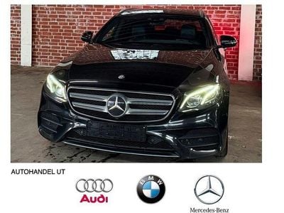 Usata Mercedes E220 AMG 194 CV (142 kW) 2017 Nero Berlina