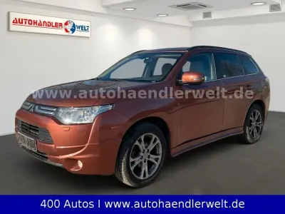 Usata Mitsubishi Outlander Instyle 150 CV (110 kW) 2012 Marrone SUV