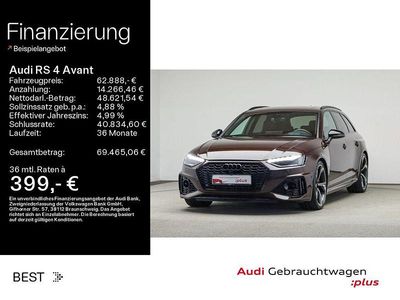 Gebraucht Audi RS4 Sport 450 PS (330 kW) 2022 Sevillarot metallic (metallic) Kombi