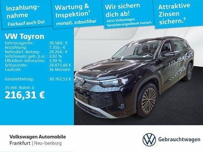 Second-hand VW Tayron Life 150 CP (110 kW) 2025 Negru SUV