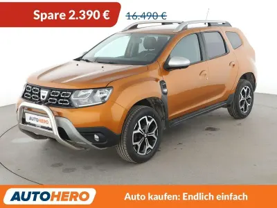 Brugt Dacia Duster Prestige 114 HK (83 kW) 2019 Orange SUV