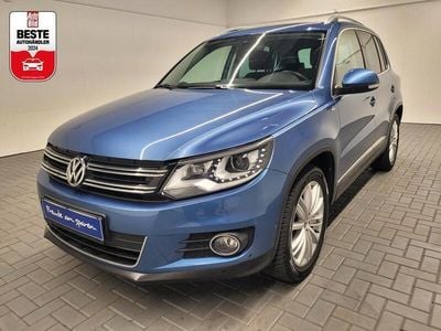 Blau (pacificblaumet.) Gebraucht 2014 VW Tiguan Sport SUV | 15.980 € (Etwas zu teuer)