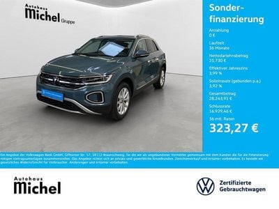 Gebraucht VW T-Roc Style 150 PS (110 kW) 2024 Blau SUV