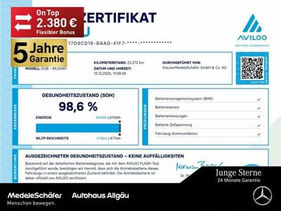 Unilack polarweiß Gebraucht 2022 Mercedes EQB250 SUV | 30.979 € (Fairer Preis)