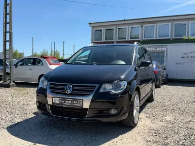 Gebraucht VW Touran Highline 170 PS (125 kW) 2008 Schwarz Van / Kleinbus