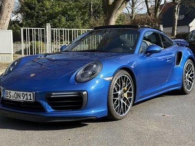 Gebraucht Porsche 911 Turbo S 581 PS (427 kW) 2016 Blau Coupé