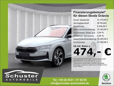 Neu Skoda Octavia SportLine 204 PS (150 kW) 2025 Grau Kombi