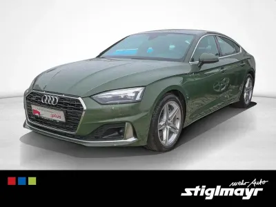 Używany Audi A5 Sportback Advanced Plus 231 KM (169 kW) 2021 Zielony Hatchback
