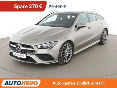 Gebraucht Mercedes CLA200 Shooting Brake AMG line 163 PS (119 kW) 2020 Grau Kombi