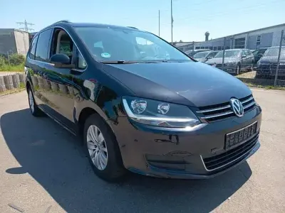 Gebraucht VW Sharan Comfortline 150 PS (110 kW) 2016 Schwarz Van / Kleinbus