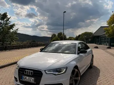 Gebraucht Audi A6 S-Line 204 PS (150 kW) 2014 Weiß Limousine