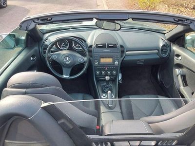 Gebraucht Mercedes SLK200 184 PS (135 kW) 2008 Silber Cabrio