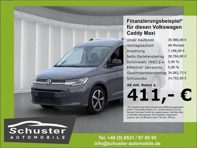 Gebraucht VW Caddy Maxi Goal 102 PS (75 kW) 2025 Grau Van / Kleinbus