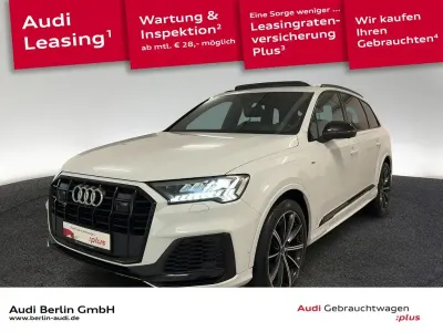Gebraucht Audi Q7 Competition 340 PS (250 kW) 2023 Gletscherweiß metallic SUV