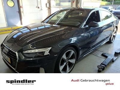 Grau (manhattangrau metallic) Gebraucht 2021 Audi A5 Sportback S-Line Kleinwagen | 32.981 € (Fairer Preis)