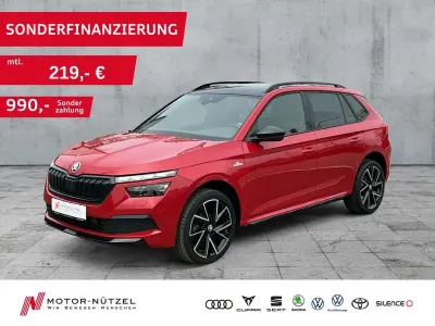 Gebraucht Skoda Kamiq Monte Carlo 110 PS (80 kW) 2022 Velvetrot metallic SUV