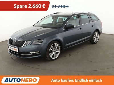 Gebraucht Skoda Octavia Premium Edition 150 PS (110 kW) 2019 Grau Kombi