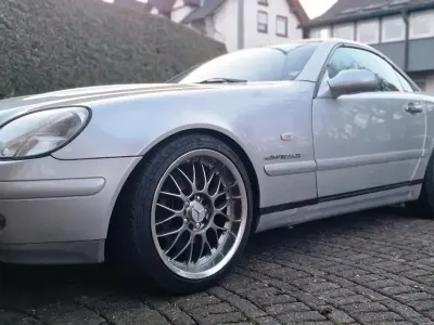 Gebraucht Mercedes SLK200 136 PS (100 kW) 1999 Silber Cabrio