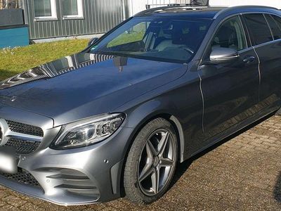 Gebraucht Mercedes C220 AMG 194 PS (142 kW) 2019 Grau Kombi